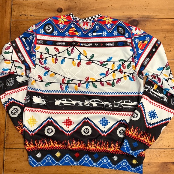 NASCAR ProSphere Holiday Sweatshirt size M - Picture 3 of 12